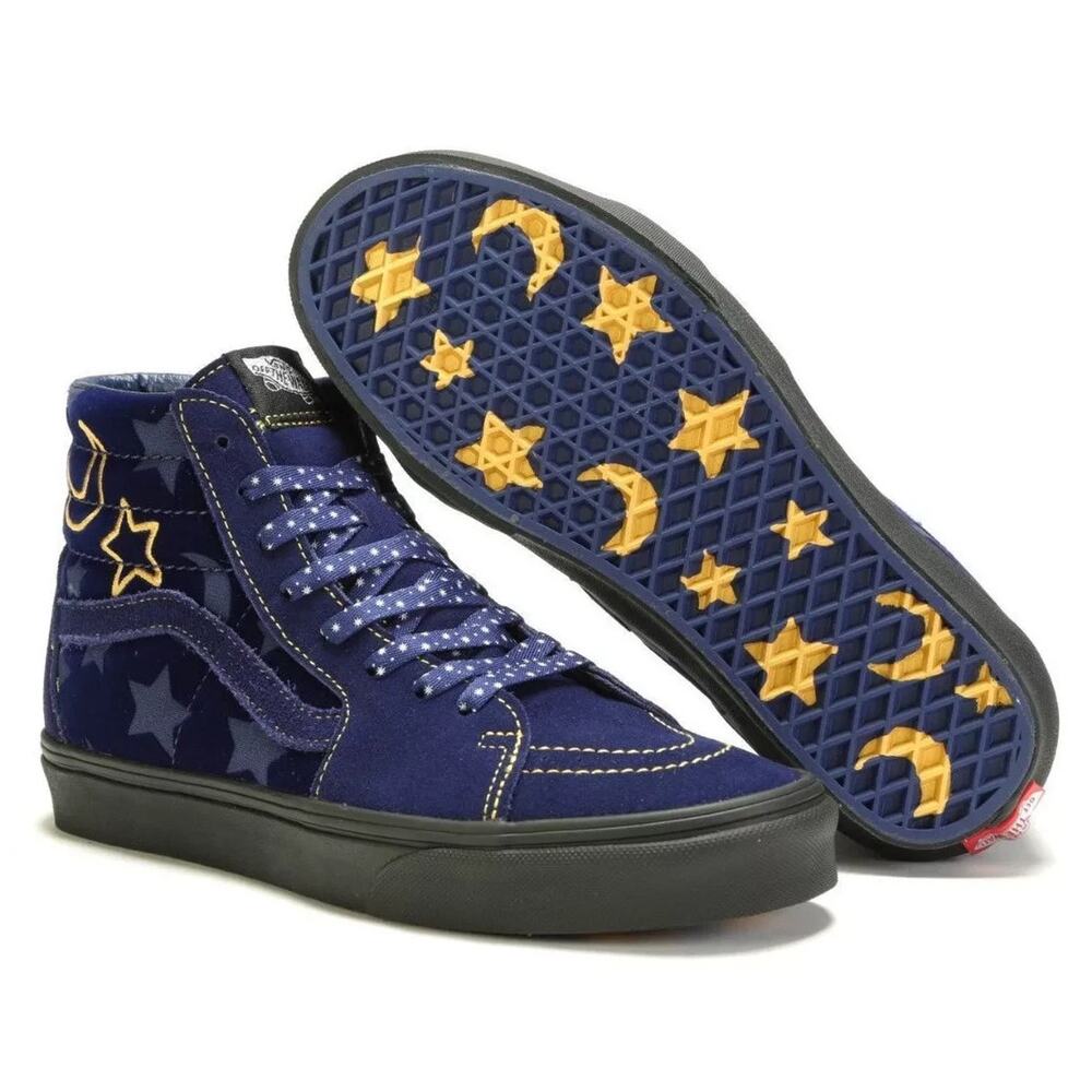 VANS Sk8 Hi Disney Sorcerer's Apprentice Unisex Skate Shoes Size 3.5 M, 5 W